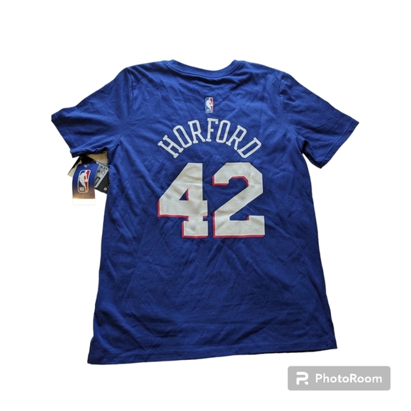 Nike Al Horford Royal Philadelphia 76ers T-shirt, Youths Nike, Size L - Picture 4 of 10